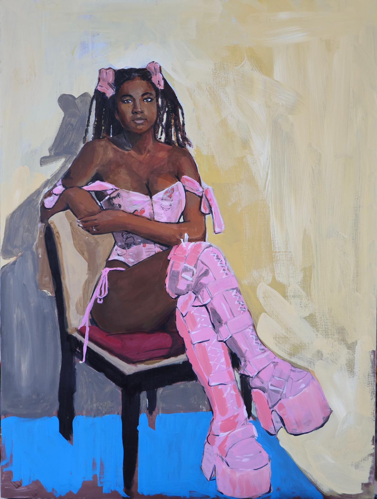 Oil Portrait Study of Sierra (@Frokyo) | Contemporary Figurative Painting